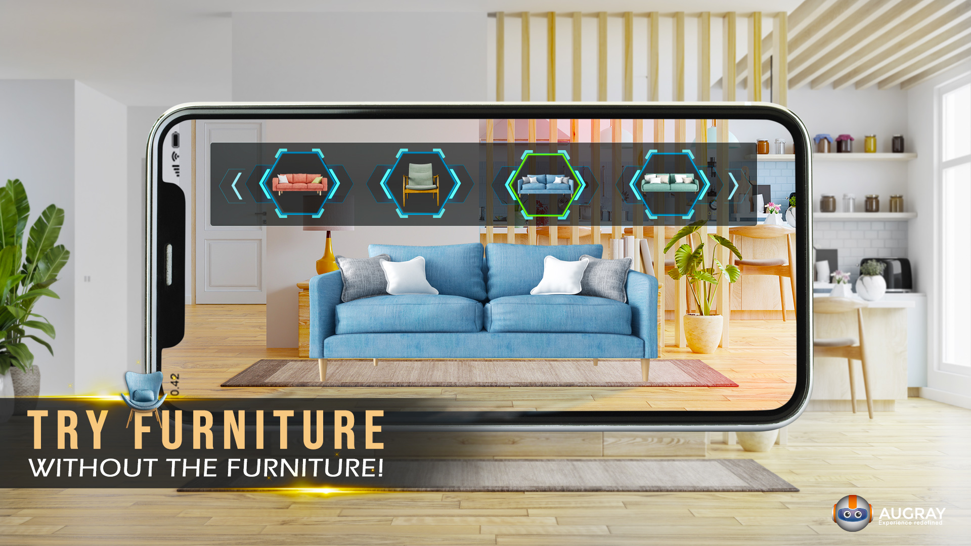 Web AR: Try Furniture, without the Furniture!